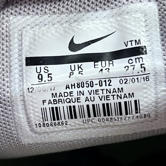 Nike Air Max 270 Men Size 9.5 Shoes Gray Volt Orange AH8050-012 Sneaker Athletic - Picture 9 of 9